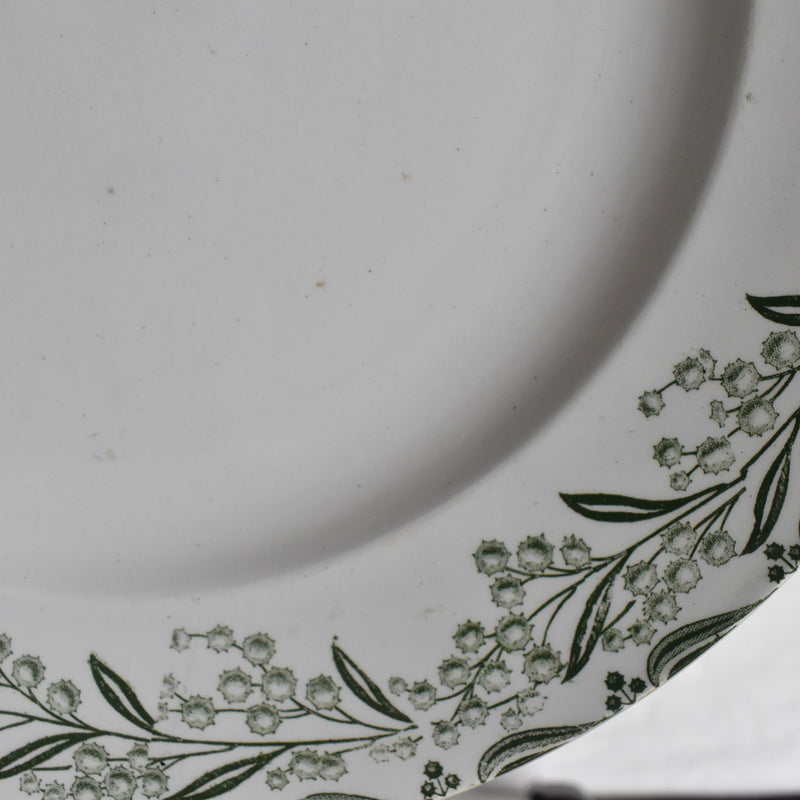 アンティーク ラウンド大皿 サンタマン Mimosas