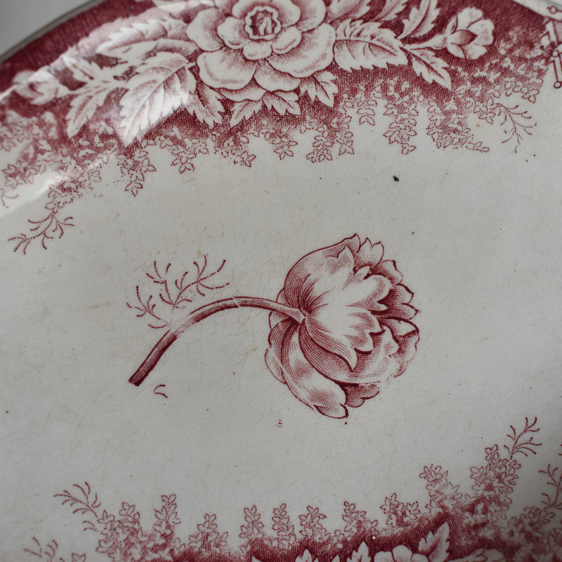 Antique Raviere Saint-Amand & Hamage Jardiniere B