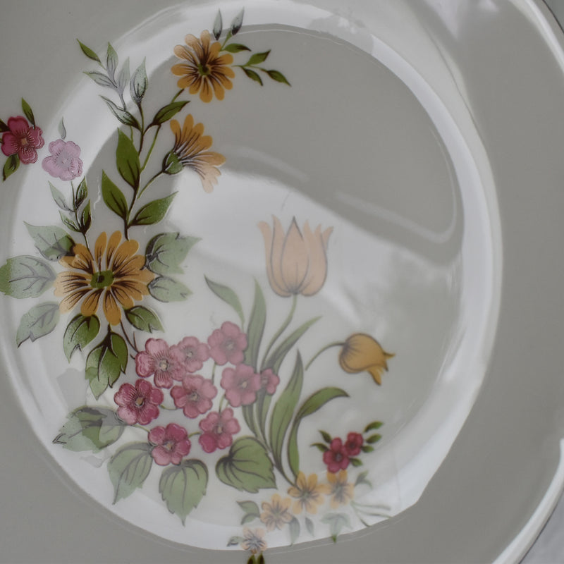 Vintage Plate Gien Floréal C