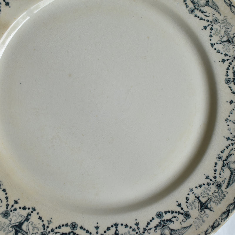 Antique Plate Badonviller Primerose B