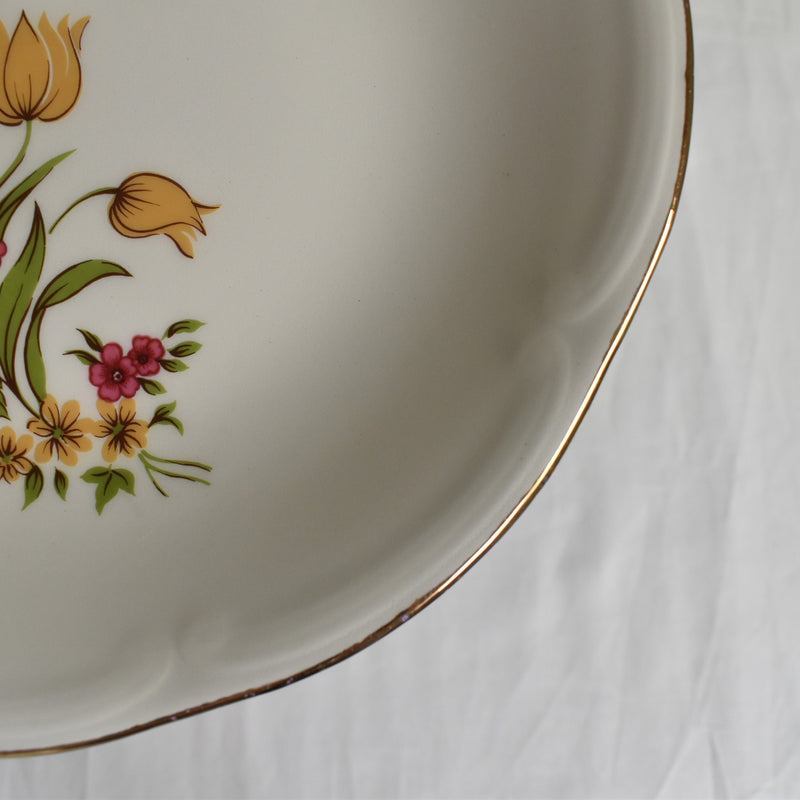 Vintage Plate Gien Floréal C