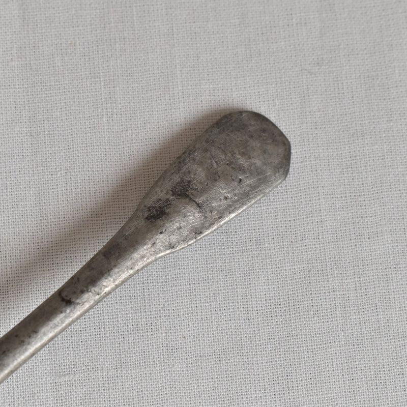 ヴィンテージピューター 小皿＆スプーン A