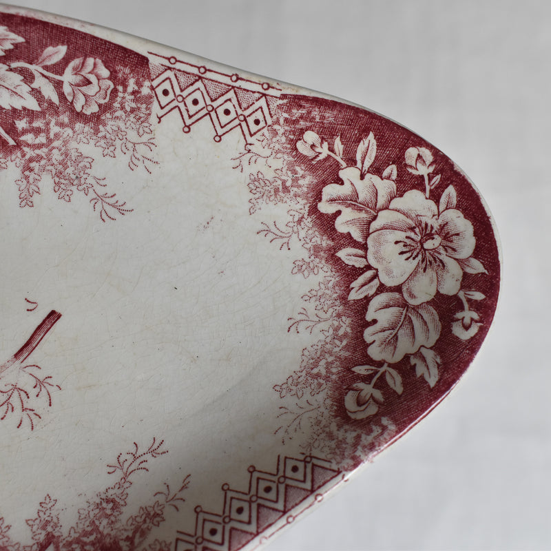 Antique Raviere Saint-Amand & Hamage Jardiniere B