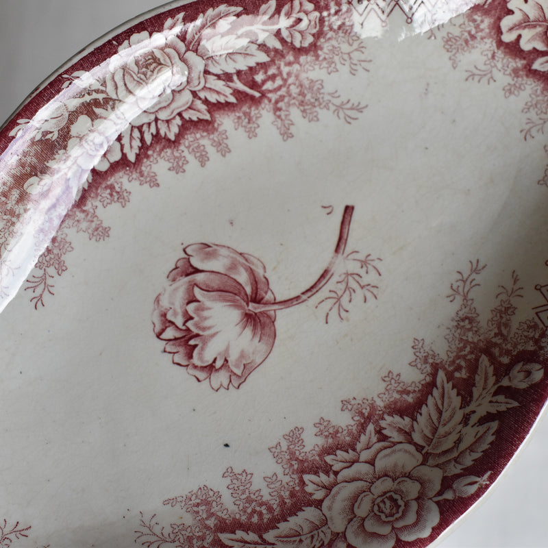 Antique Raviere Saint-Amand & Hamage Jardiniere B