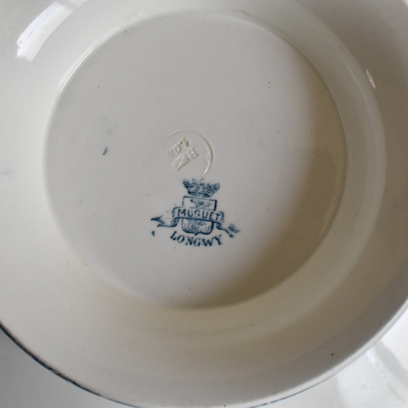 Antique Pedestal Plate Lonwy Muguet (Lily of the Valley) B