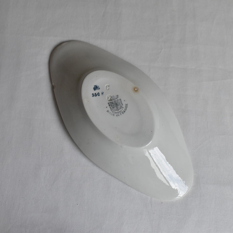 Antique Raviere Saint Amand Fleur Bleu