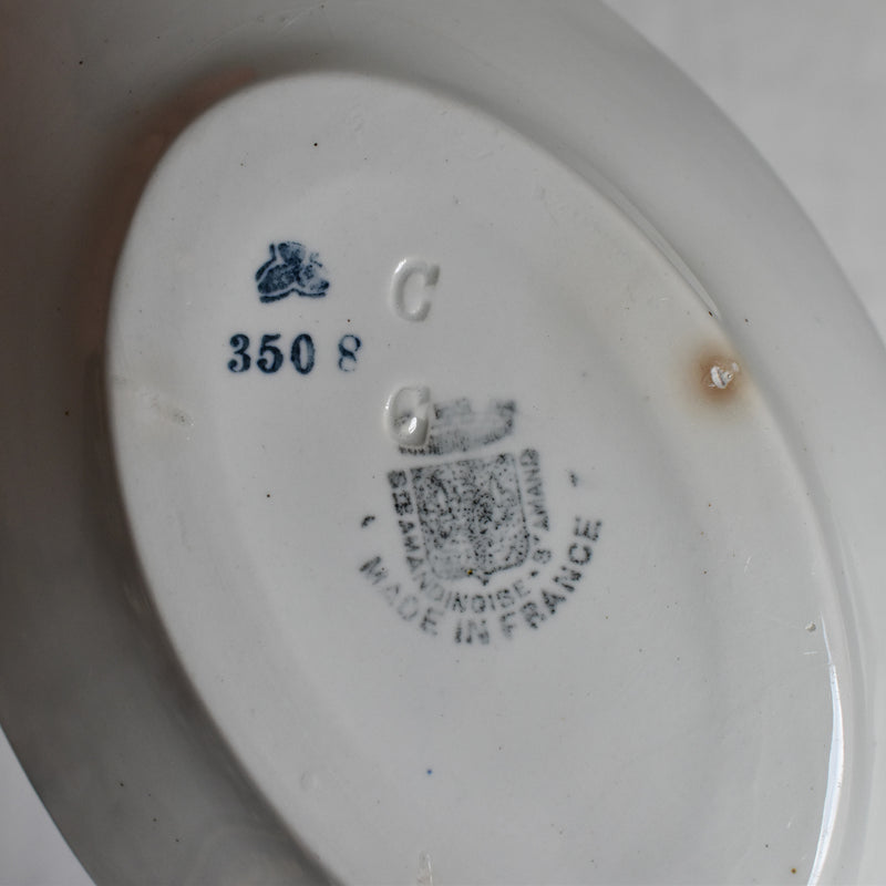 Antique Raviere Saint Amand Fleur Bleu