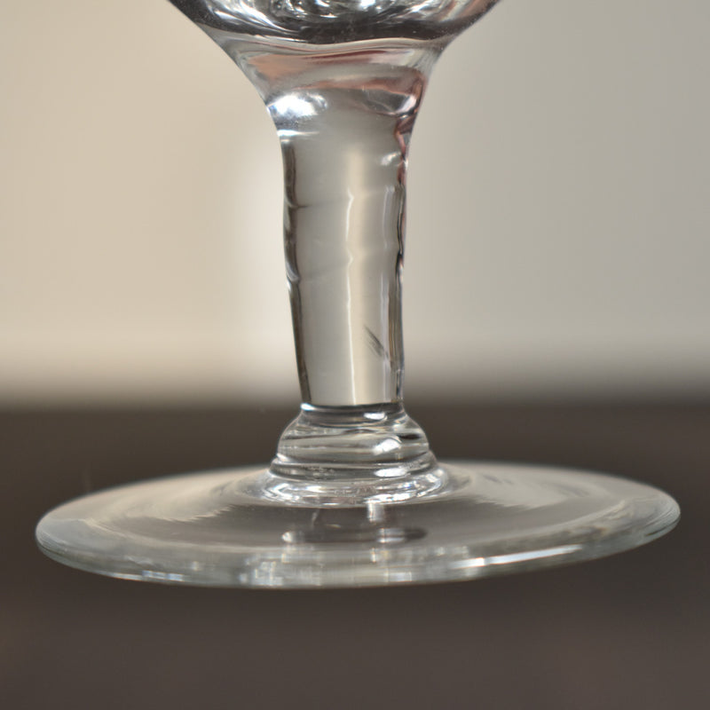 ヴィンテージグラス　脚付き　B