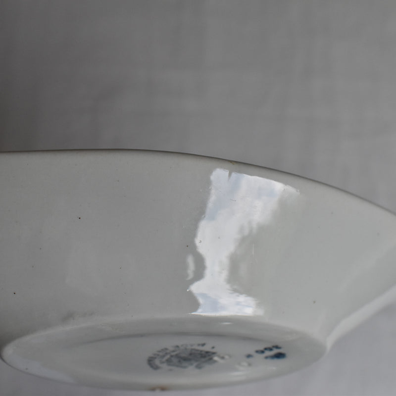 Antique Raviere Saint Amand Fleur Bleu