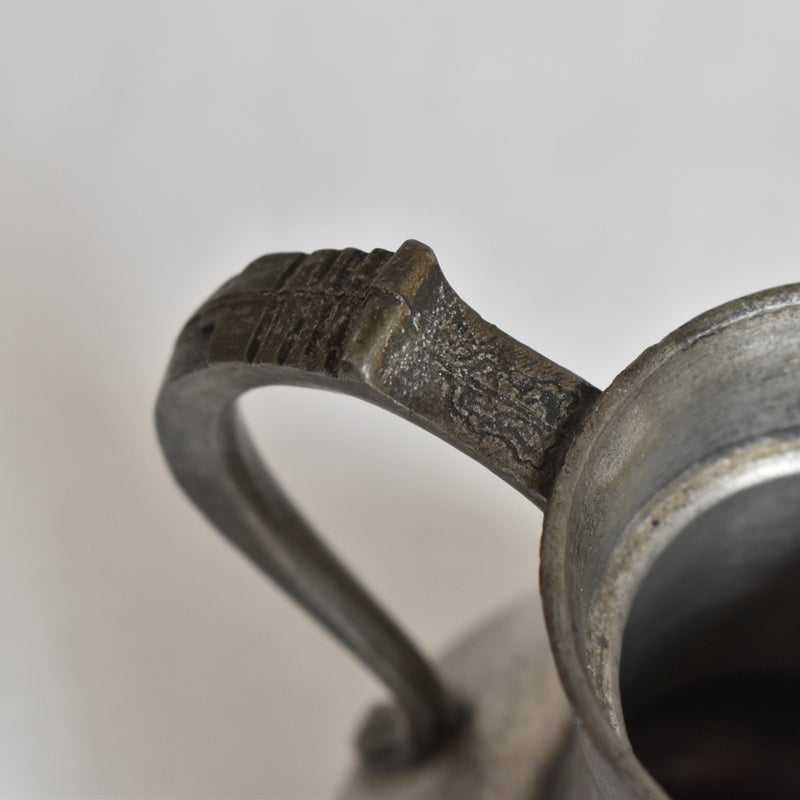 ヴィンテージピューター 計量カップ 2点セット