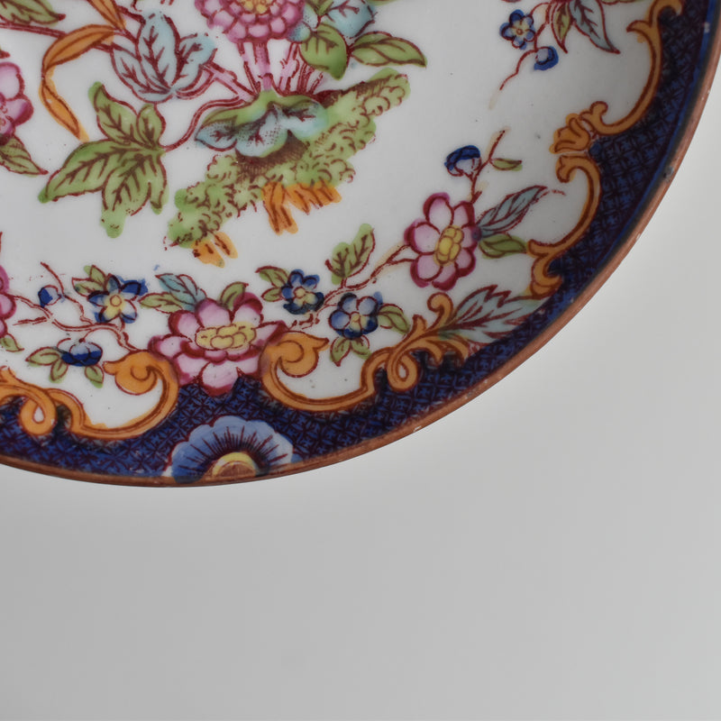 Antique saucer Sarreguemines Minton 217