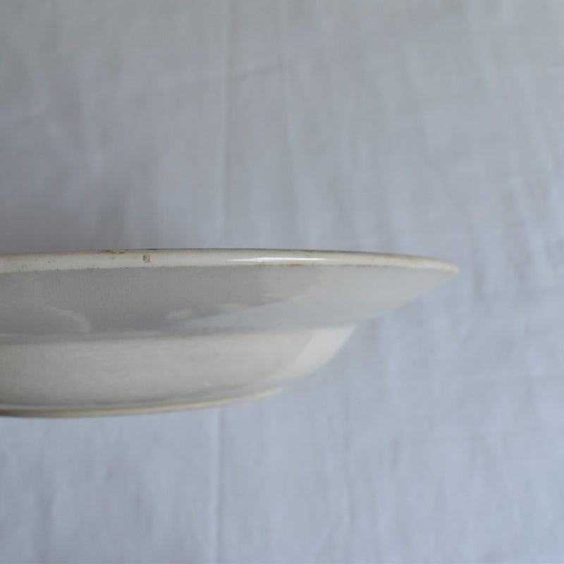 Antique Deep Plate U&C Sarreguemines Arcole