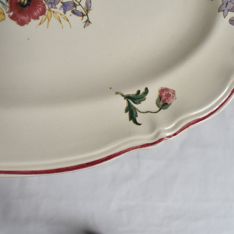Vintage Digoin & Sarreguemines Gravy Boat Agreste A