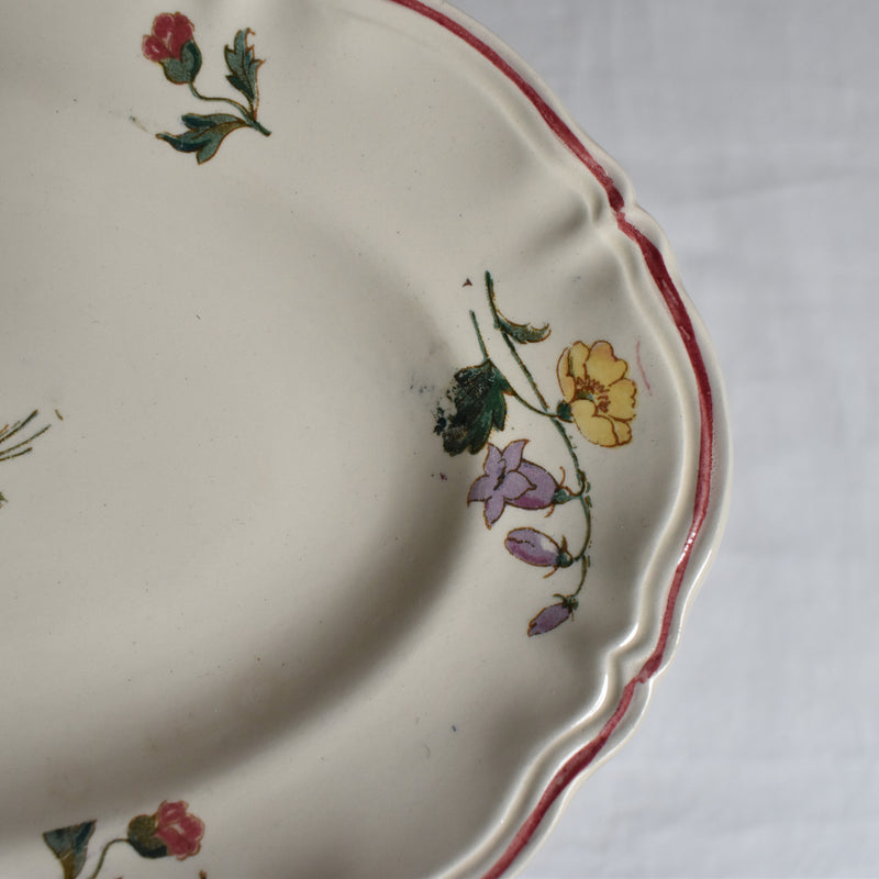 Vintage Digoin & Sarreguemines Gravy Boat Agreste A