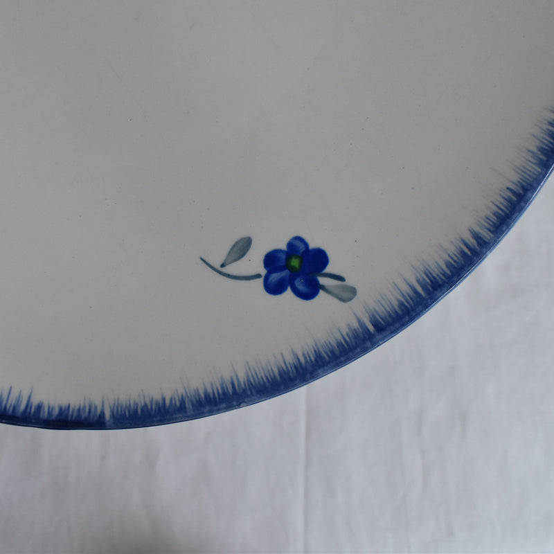 Vintage Cake Plate, Digoin & Sarreguemines, Mary Lou