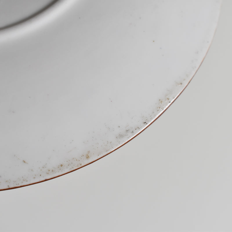 Antique Chocolate Saucer Sarreguemines Minton 247