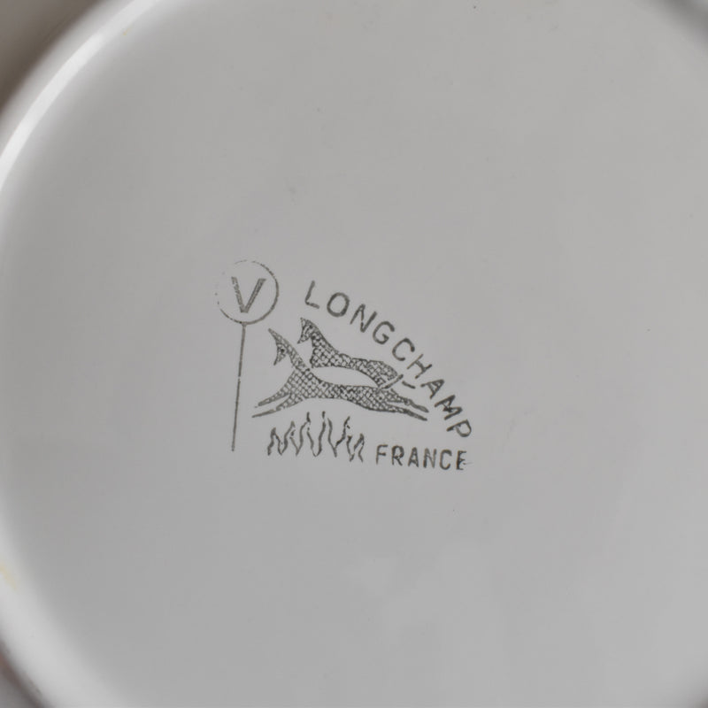 Vintage plate, Longchamp, Poisson Truite Arc-en-ciel (Rainbow Trout)