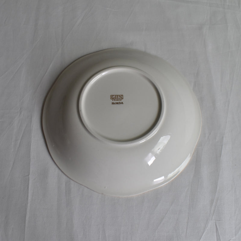Vintage Deep Plate, Gien Floréal B