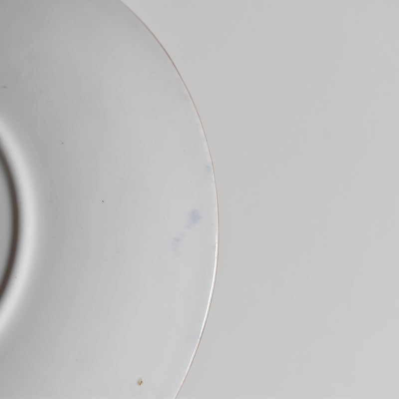 Antique Chocolate Saucer Sarreguemines Minton 247