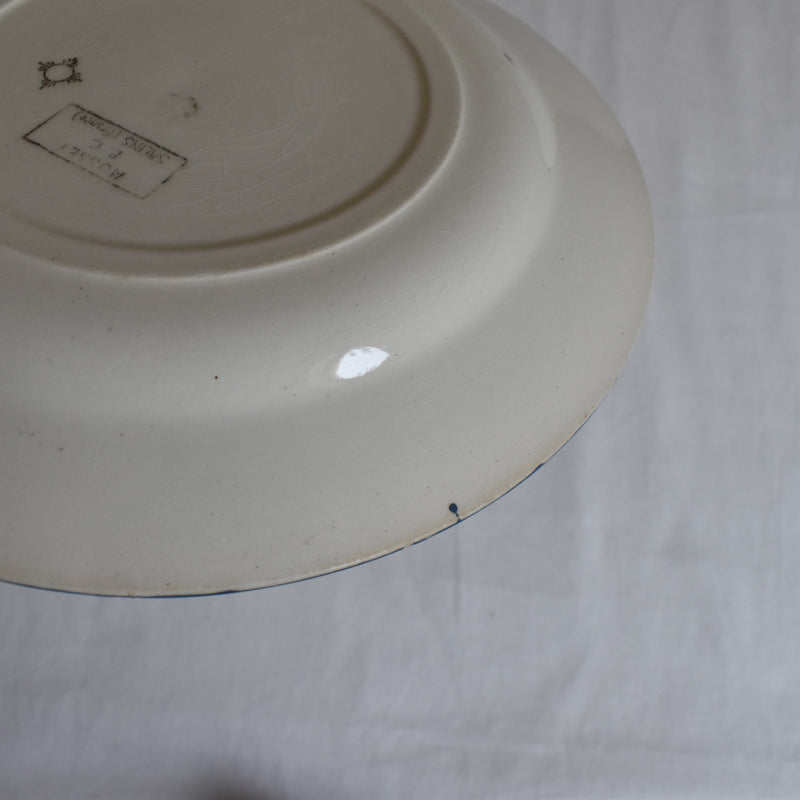 Antique Plate Salins Musset B