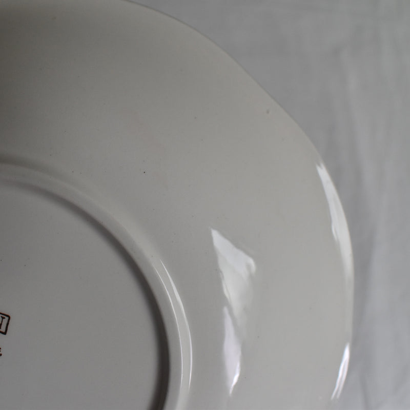 Vintage Deep Plate, Gien Floréal B