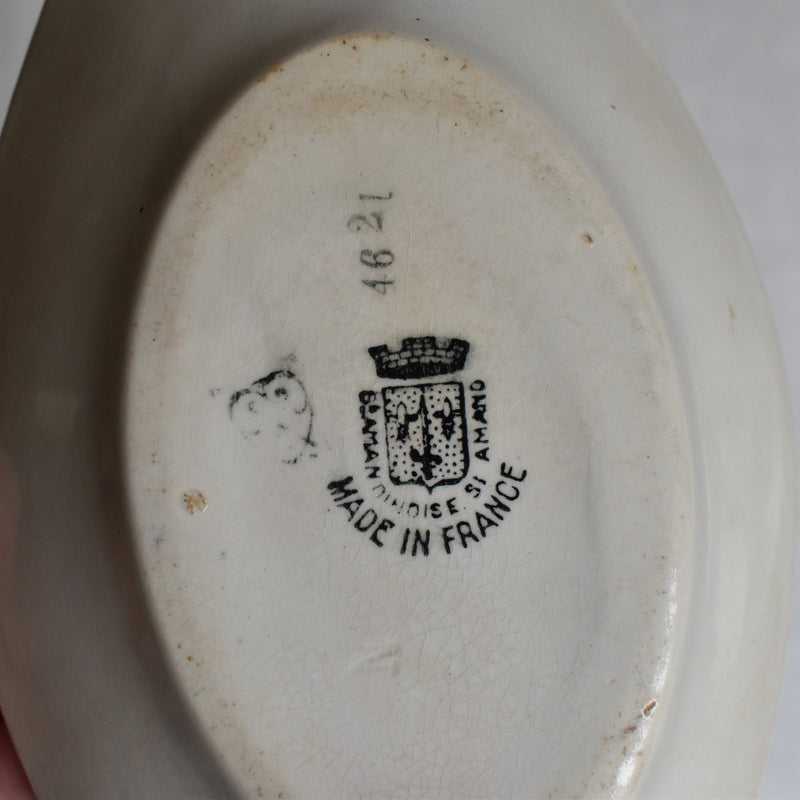 Antique Raviere Saint-Amand Orange Rose B