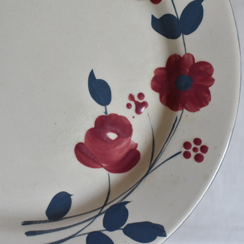 Antique Plate Salins Musset B