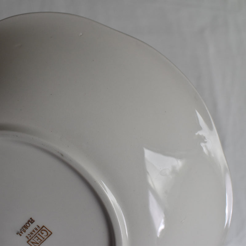Vintage Deep Plate, Gien Floréal B
