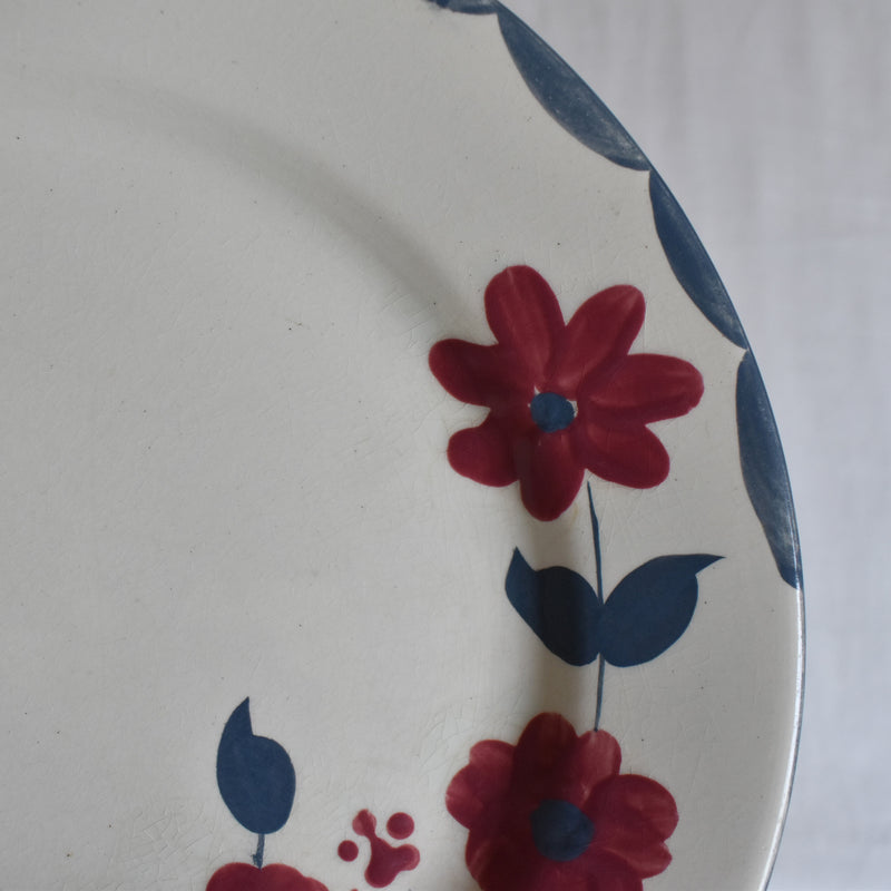 Antique Plate Salins Musset B