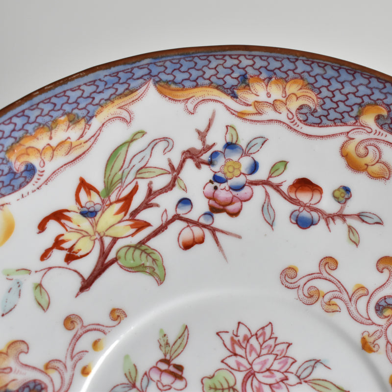 Antique Chocolate Saucer Sarreguemines Minton 247