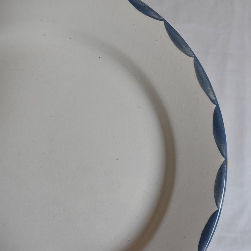 Antique Plate Salins Musset B