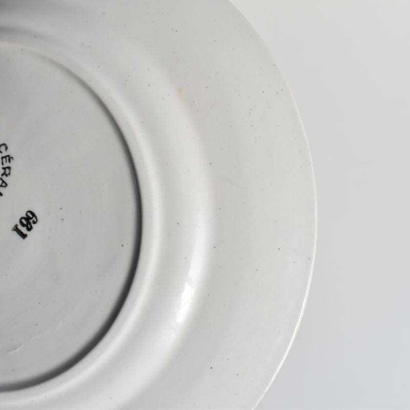 Vintage Dessert Plate, Ceranord (Saint-Amand) 661 A