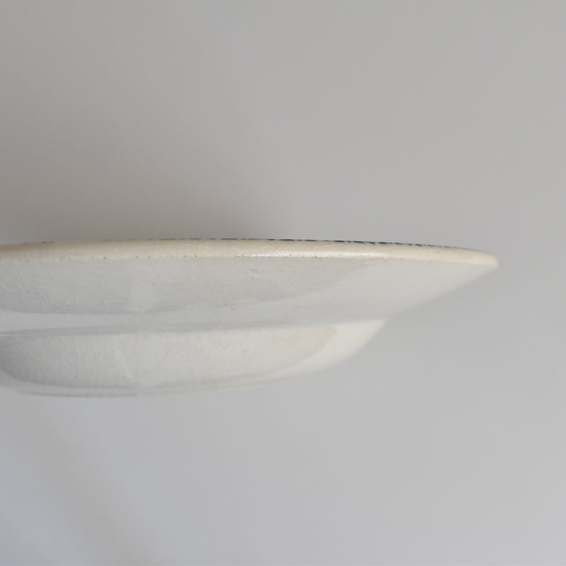 Antique Deep Plate TERRE DE FER Boëtie A