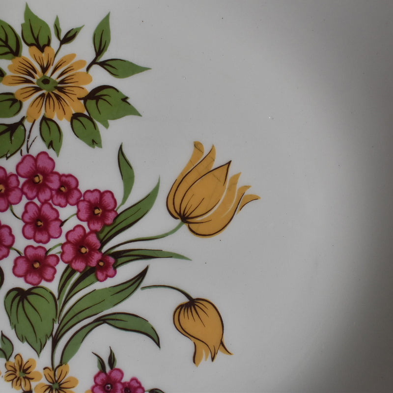 Vintage Deep Plate, Gien Floréal B
