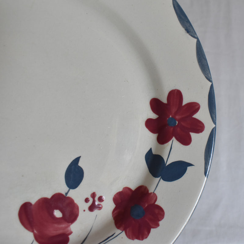 Antique Plate Salins Musset B