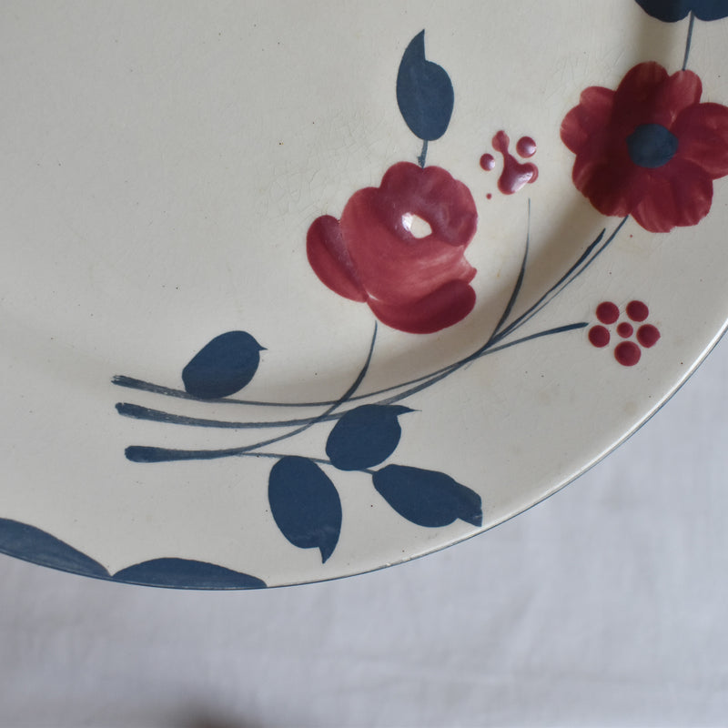 Antique Plate Salins Musset B