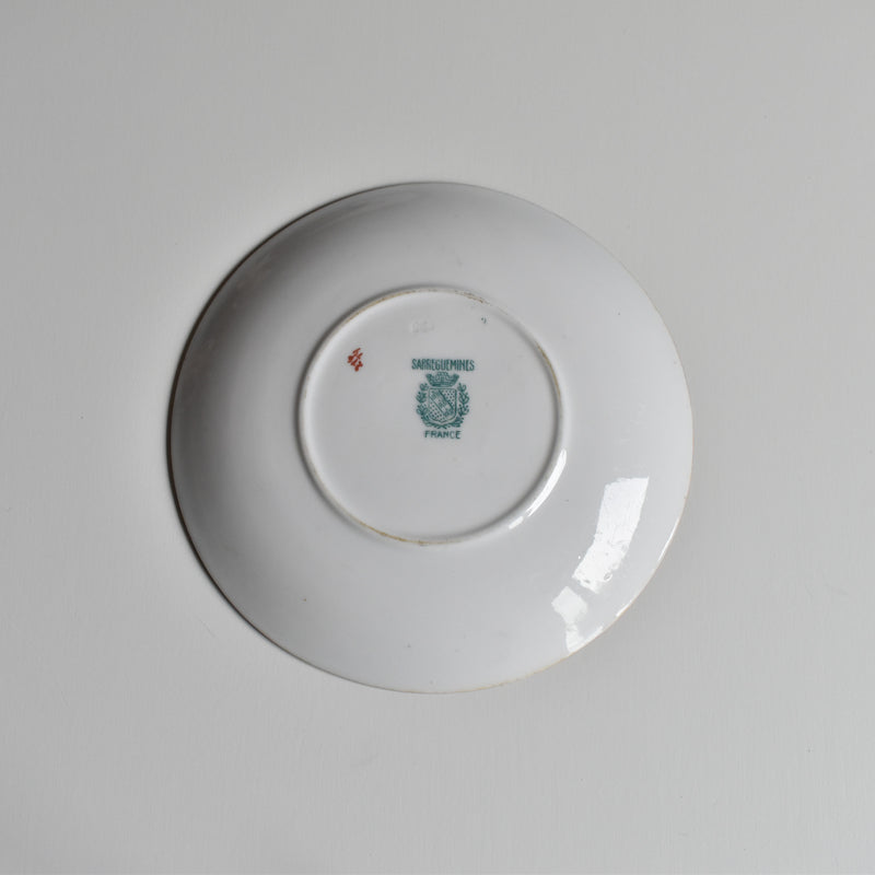 Antique Saucer Sarreguemines Minton 216 A