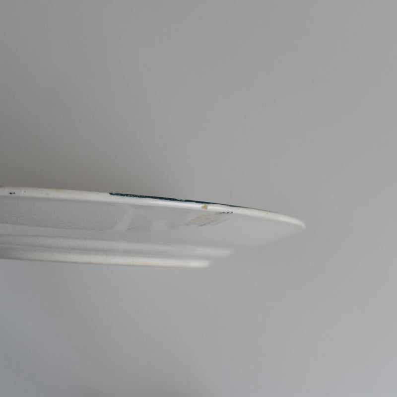 Antique Plate Longwy Carmen C