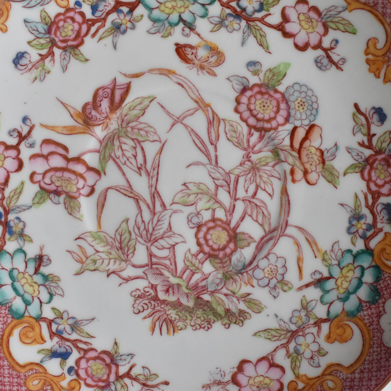 Antique Saucer Sarreguemines Minton 216 A