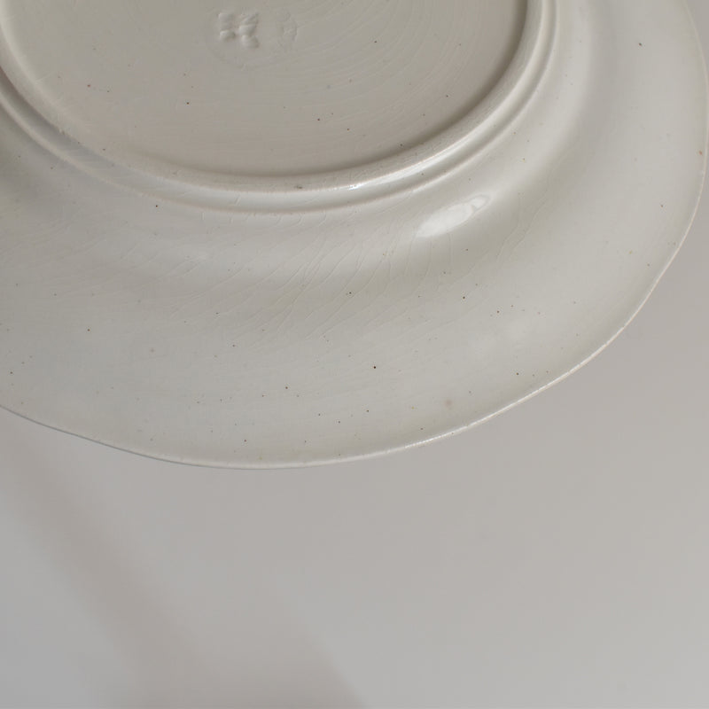 Antique Dessert Plate, Longwy, Montmorency B