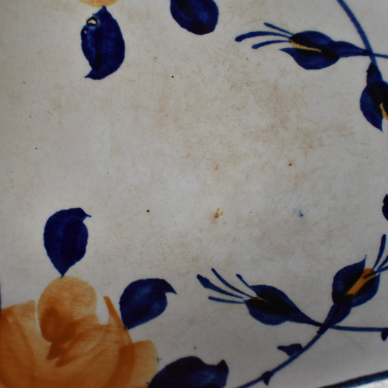 Antique Raviere Saint-Amand Orange Rose B