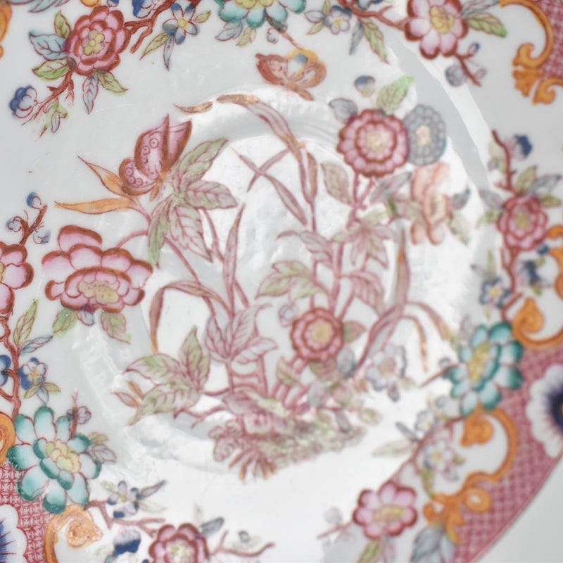 Antique Saucer Sarreguemines Minton 216 A