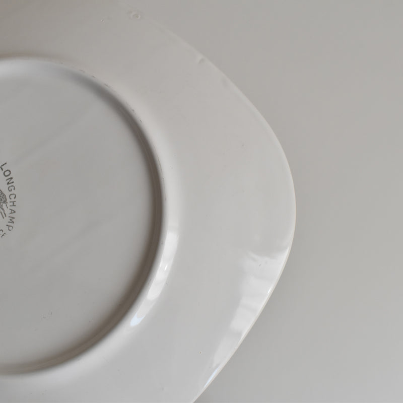 Vintage plate, Longchamp, Poisson Brochet (Pike)