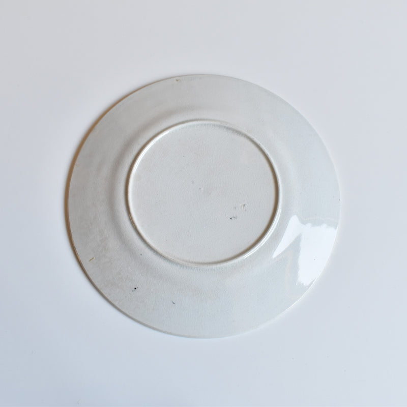 Antique decorative plate F. F. Pécsaux June