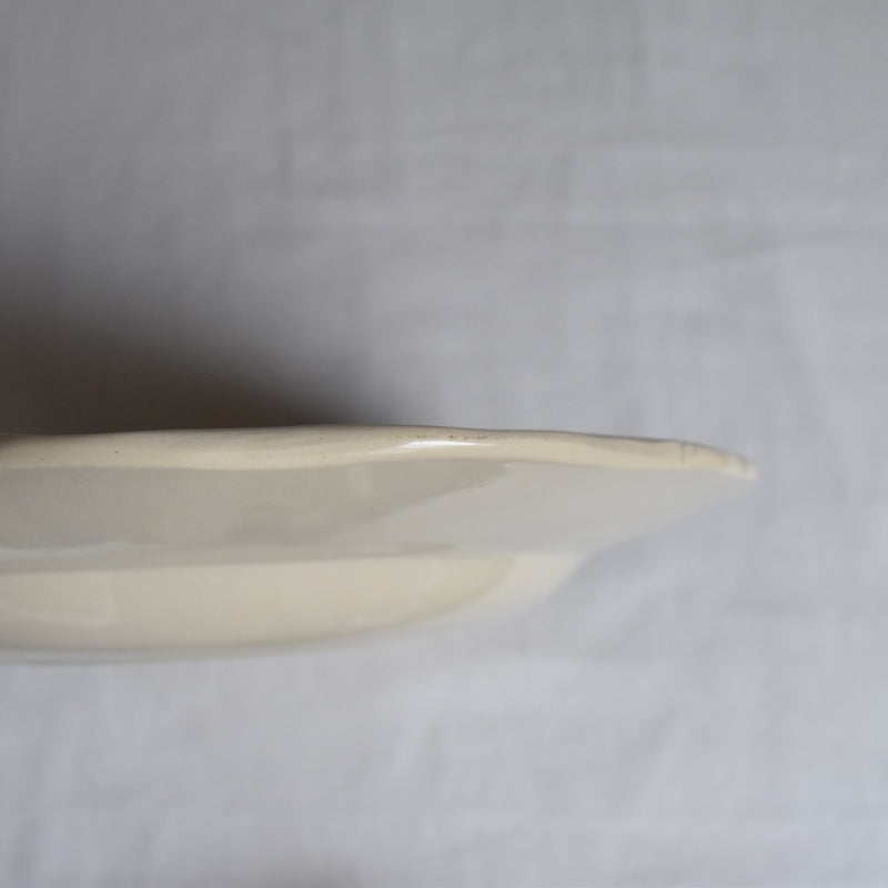 Vintage Deep Plate Digoin & Sarreguemines Agreste A