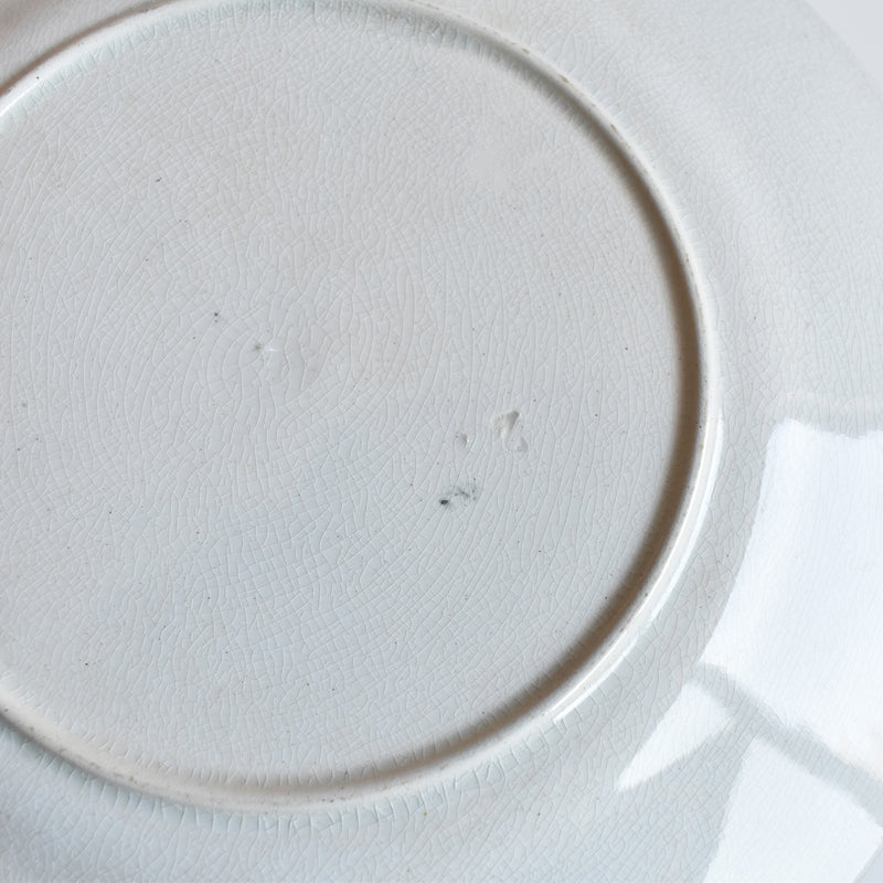 Antique decorative plate F. F. Pécsaux June