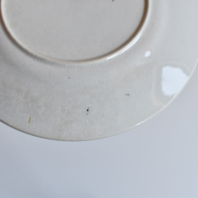 Antique decorative plate F. F. Pécsaux June