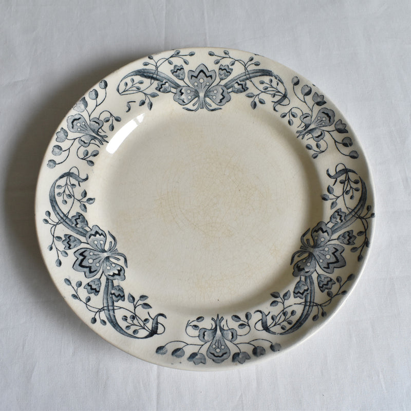 Antique Plate Longchamp Figuier
