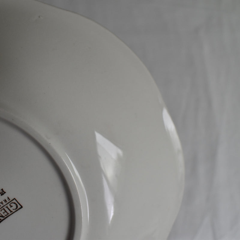 Vintage Deep Plate, Gien Floréal C