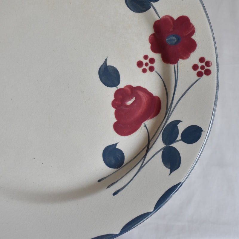 Antique plate Salins Musset C